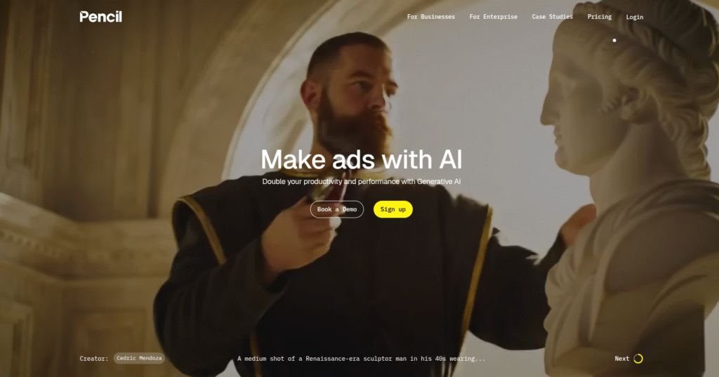Pencil.ai Interface