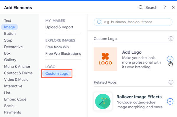 Wix logo maker