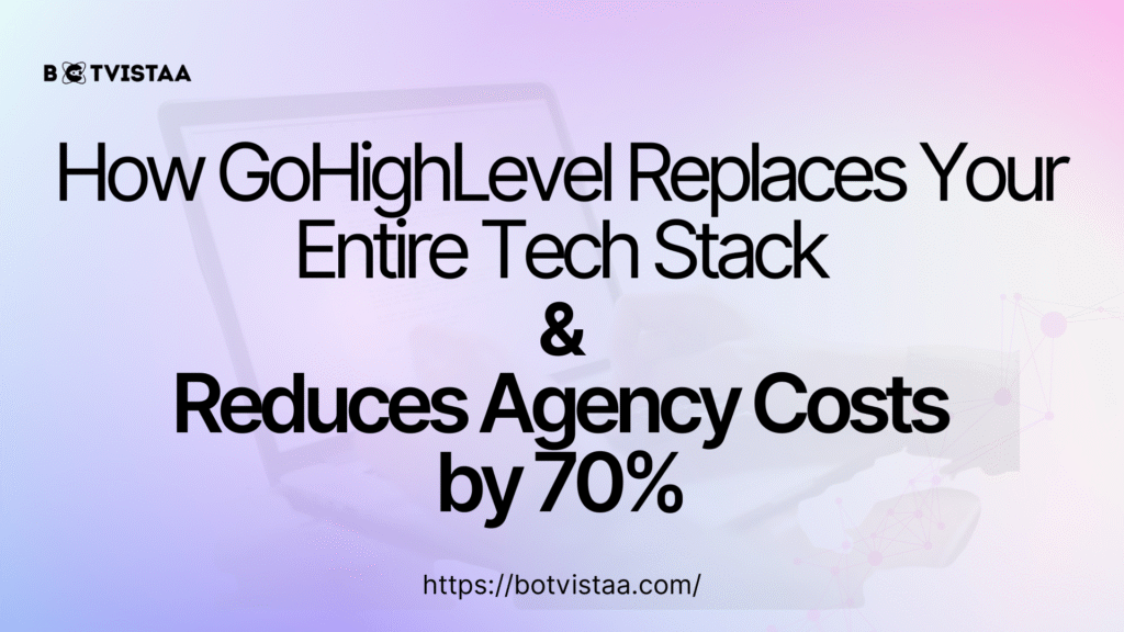 GoHighLevel Replaces 5+ Tools