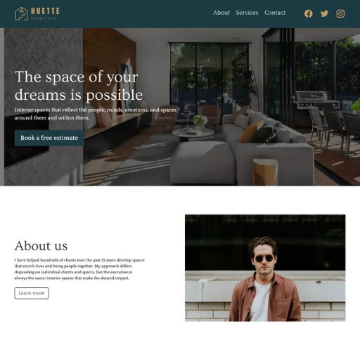 Durable Interior Design Template