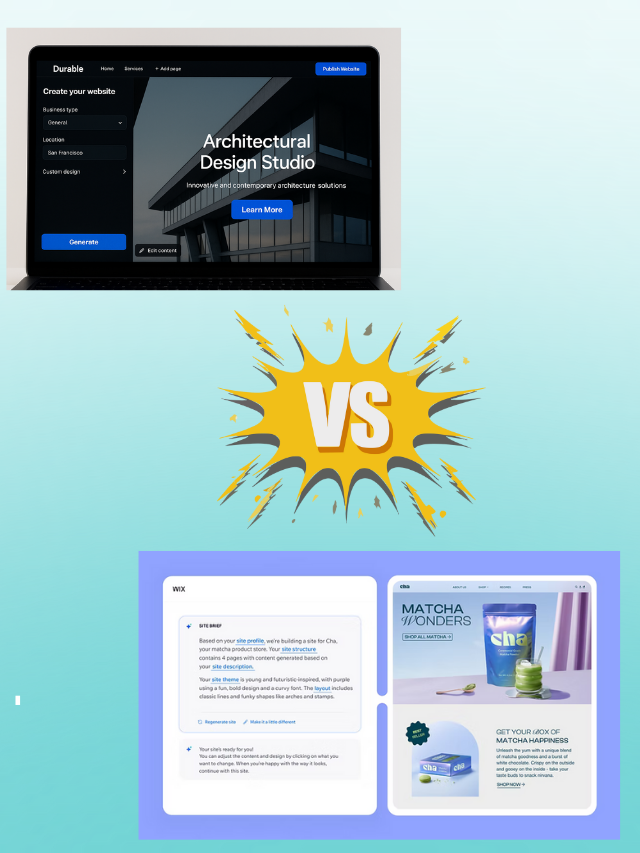 Durable vs Wix: SEO, Speed & Performance in 2025